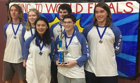 Clariden Takes 1st Place at Odyssey of the Mind State Competition 2019